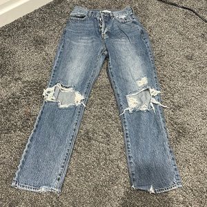 PAC sun high rise straight size 25 regular length